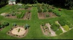 Backyard garden in Salisbury, Vermont, on July 10, 2009