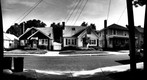 Black and white image of road