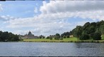 Castle Howard with lake in foreground