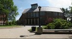 University of New Hampshire Thompson Hall Courtyard