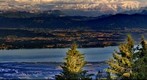 Vue depuis La Barillette sur tous le Bassin Lemanique