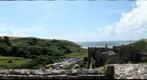 Manorbier Castle Rooftop View