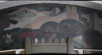 WPA Mural, Post Office, Scottdale, PA 7-30-09 