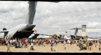 Aircraft on display at AirVenture.com 2009 Oshkosh EAA Air Show at Aeroshell Square