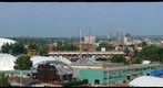 Calgary Stampede grounds and skyline