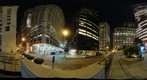 360 Degrees at the intersection of Nassau and Cedar Streets, New York, NY