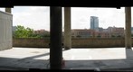 Rice Stadium: A West View of the Texas Medical Center From Inside Rice Stadium