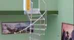 Diorama of a spiral ladder 2 of 2 view
