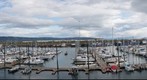 Homer Harbor with pleasure and fishing boats
