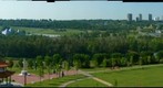 Edmonton river valley...with the yoga class... and the Folk Festival in Gallagher Park