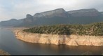 Drought in the Sau reservoir