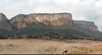 Cliffs from Sau reservoir