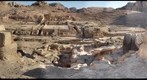Winged Lion Temple view of the South Great Temple at Petra