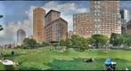 A Sunday afternoon at Rockefeller Park in Battery Park City