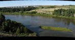 Niobrara River and Railroad Trestle, near Valentine, Nebraska