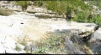 waterval in de buurt van Entrevaux