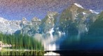 Moraine Lake Reflections - Upside down