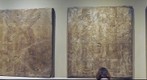 Ancient panels at the LA County Museum