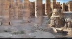 Interior of the Temple of Winged Lions, Petra