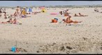 A day at the beach of the Brouwersdam