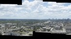 Houston Panorama From the Hilton Americas Hotel Skyline Club: Galena Park, and Pasadena to Downtown Houston