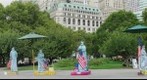 Summer in New York City - inside Battery Park