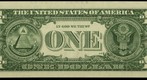 One Dollar Bill (Back), 8.6 Gigapixel Macro Photograph