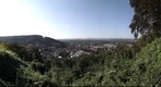 Blick über Landstuhl auf die Airbase in Ramtein