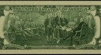 Two Dollar Bill (Back Side), 8.2 Gigapixel Macro Photograph