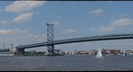 philadelphia skyline with ben franklin bridge