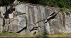 Granite Roadcut along the White River Road, Mount Rainier National Park