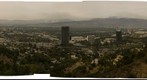 Smoke over San Fernando Valley