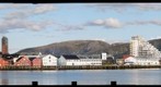 Namsos sentrum fra sør-vest