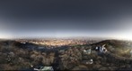 Prague - Panorama of the Skyline from Petrin Tower (Winter)