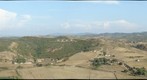 Looking to Fier from the top ancient Apollonia (Albania)