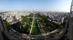 Paris centre from Eiffel Tower