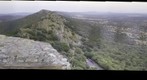 Panoramic view of Monfragüe National Park and Tajo river