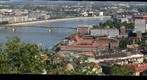 Kilátás a Gellért-hegyről Ferencvárosra és Lágymányosra