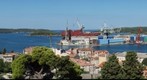 360 View from the castle across Pula 