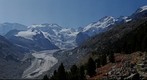 Piz Palü and Morteratsch Glacier