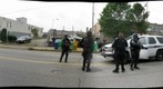 G20 Unpermitted March Police assembly point on Liberty  Avenue