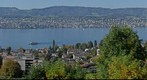 View over the Lake of Zurich from Küsnacht/Erlenbach