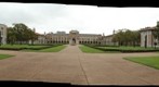 Cloudy October Sunday at Noon: Waiting For Fondren to Open So I Can See the Ambassador of Exploration Award - Lunar Sample Presented in Honor of President John F. Kennedy - a 360-Degree Panorama
