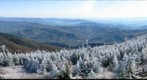View of the Black Mountains from the summit of Mt. Mitchell, NC