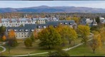 View from above Middlebury College, Vermont