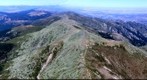 Vista aérea de la cuerda larga, Sierra de Guadarrama