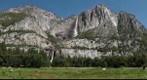 Northside Cliffs and Yosemite Falls from Cook Meadow