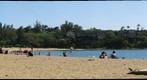 Beach by Nawiliwili Harbor, Kauai