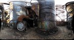 Among the tanks at Carrie Furnace