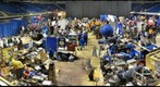 The Pit Area at Pittsburgh's FIRST Robotics Competition
